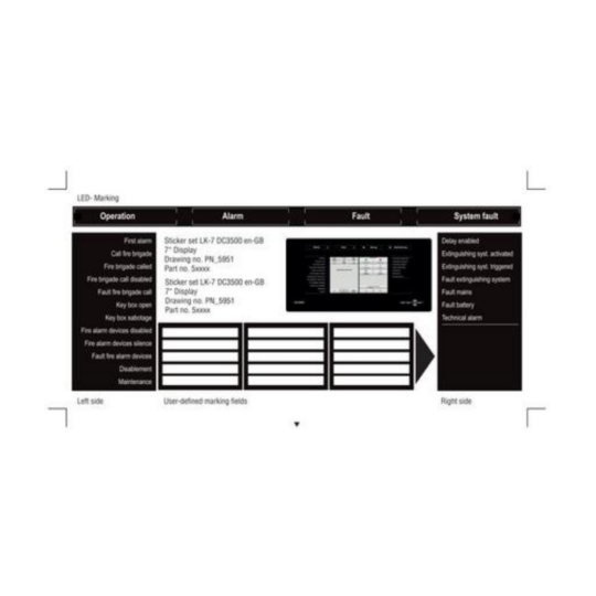 Valodu komplekts adrešu panelim DC3500-7″ (angļu)